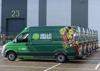 HelloFresh becomes first UK recipe box provider to trial its own delivery fleet