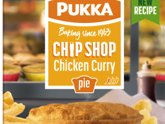 Pukka is set to excite and invite new shoppers with its latest flavour innovation: Pukka’s Chip Shop Chicken Curry pie