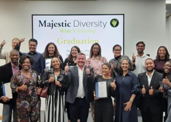 Majestic toasts 10 new Diversity in Wine Scholars
