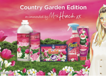 Procter & Gamble launches Spring home and fabric care range, recommended by leading cleanfluencer Mrs Hinch