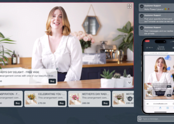 Arena Flowers launches UK’s first Livestream Shopping shows for flowers in time for Mothering Sunday