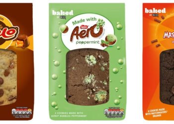 Baked by Rich’s debuts range of Thaw & Serve cookies created in partnership with Nestlé Professional.