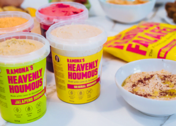 RAMONA’S Heavenly Houmous range achieves nationwide listing with Co-Op, distributing to 800 stores