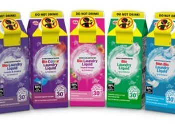 Sainsbury’s switches laundry detergent from plastic to cardboard while reducing carbon emissions