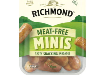 Richmond makes long-awaited debut in plant-based snacking with Meat-Free Minis
