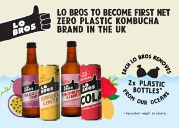 UK-made Kombucha brand, Lo Bros, launches next step in ‘Doin’ Good’ mission