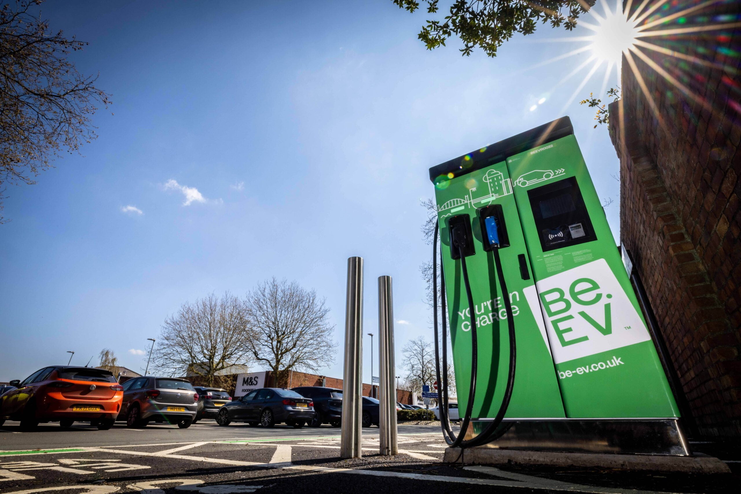 Be.EV hub at The Forge shopping centre