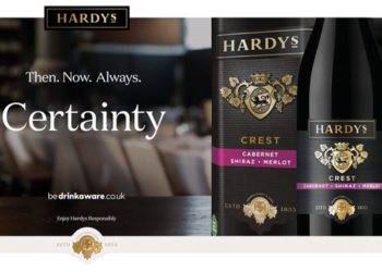 Hardys champions brand value with return of Certainty campaign