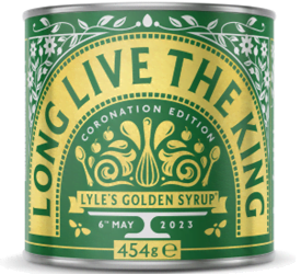 Lyle’s Golden Syrup to introduce  limited-edition design of its iconic 454g tin to celebrate The Coronation