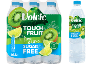 Volvic Touch of Fruit launches Kiwi & Lime flavour this summer