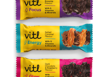 Vitl launches its Vitamin & Protein Bars into convenience retailers
