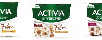 Activia launches ‘Activia Fibre’ range of yogurts, with calcium, fibre and live cultures