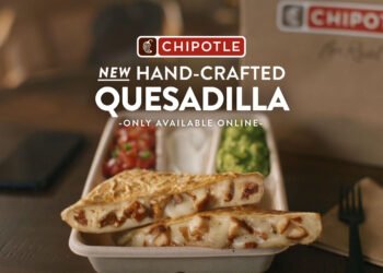 Chipotle launches hand-crafted Quesadillas as it expands further in the UK with Westfield opening