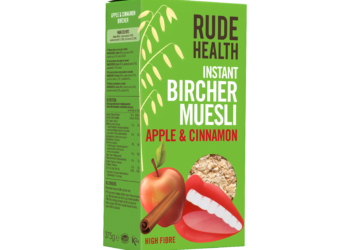 Rude Health NPD launch – Apple & Cinnamon Bircher Muesli
