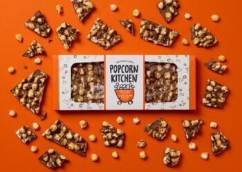 Popcorn Kitchen to launch 750g Salted Caramel Chocolate Bar and three 100g variants