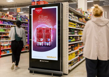 Sainsbury’s, Nectar360, and Clear Channel celebrate 25 years of partnership with an enhanced digital screen network