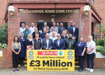 Spar UK celebrates raising £3m for Marie Curie