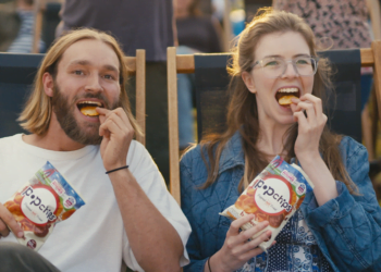 DIVE partners KP Snacks with Pearl & Dean and Adventure Cinema to encourage audiences to “break the silence” and enjoy a bag of popchips