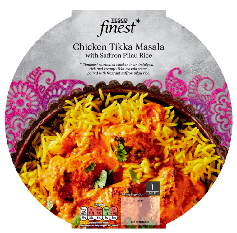 Tesco unveils selection of Finest curry mains and sauces designed to