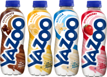 YAZOO, the UK’s number one flavoured milk brand , debuts fresh packaging across its core 300ml, 400ml and 1L portfolio