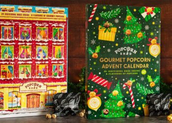 Popcorn Shed counts down to Christmas with their gourmet popcorn advent calendars