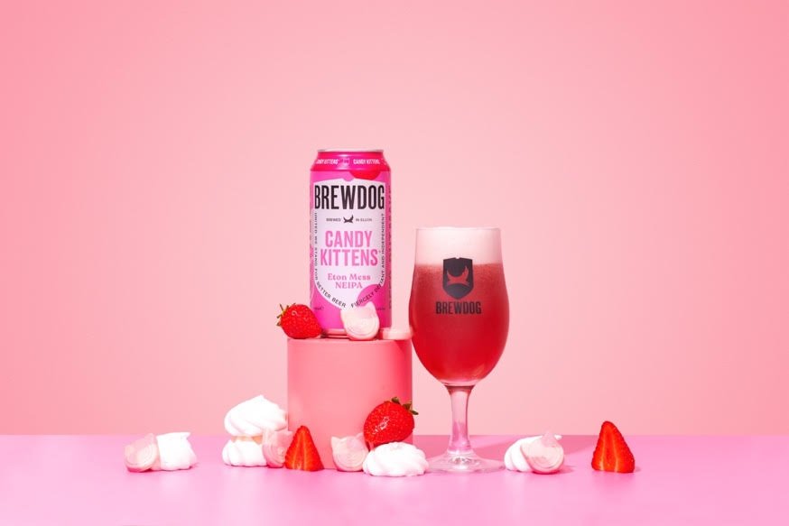 BrewDog joins forces with gourmet sweet makers Candy Kittens to launch a new IPA inspired by their Eton Mess sweets - Vimarsana News