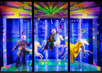 Harvey Nichols unveils 2023 Christmas windows and in-store festive activities