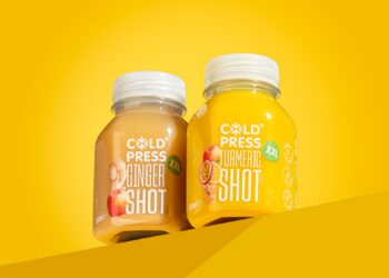Coldpress launches everyday ginger and turmeric double shots