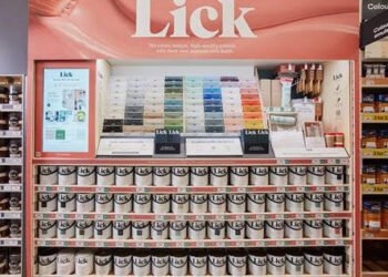 Lick redefines the experience of discovering colour at B&Q stores