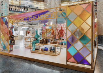 Kurt Geiger takes over Galeries Layfayette Champs-Élysées