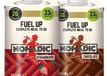 Fuel Up – Nomadic boosts range with complete meal drinks