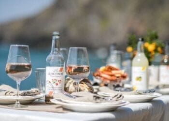 Luscombe introduces sharing size for Damascene Rose Bubbly