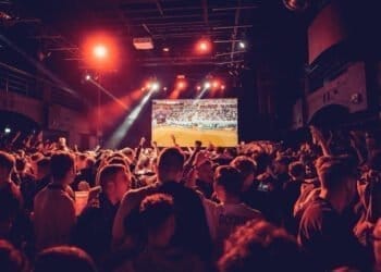 London’s first ever Euro2024 screenings with latest ‘smell-o-vision’ technology pumping smell of cut grass into crowds