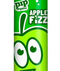 Pip Organic Apple Fizz re-brand with exciting new design to appeal to tweens
