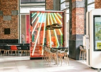 McDonald’s unveils circular restaurant design for historic restaurant in Brussels