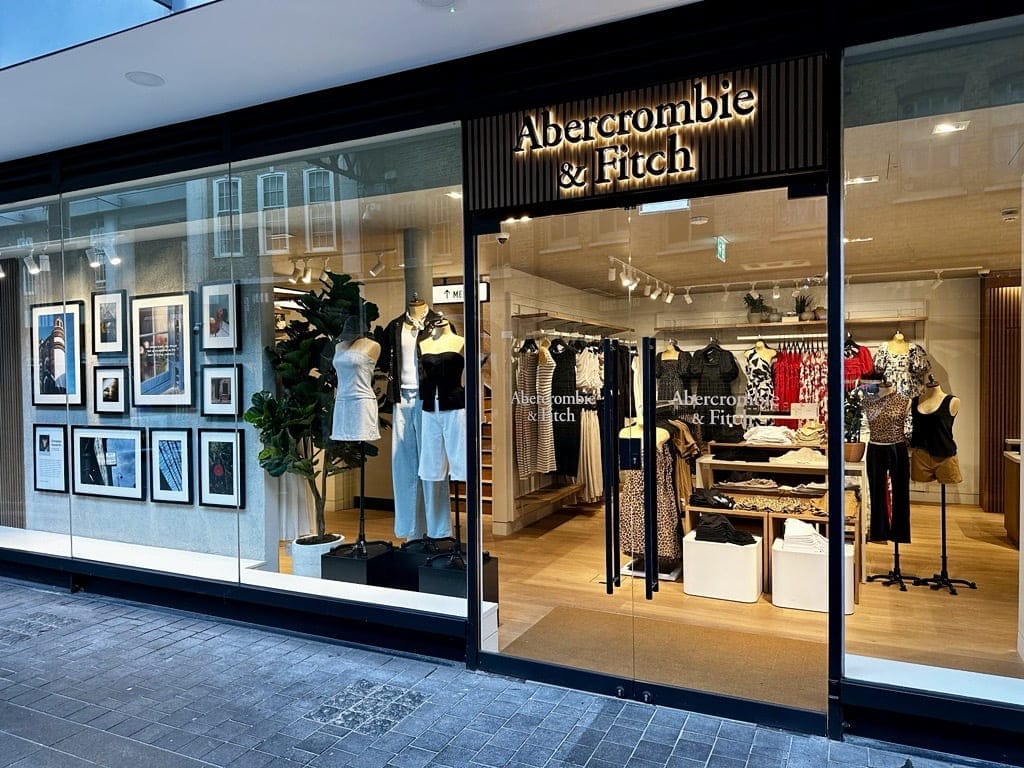 Abercrombie & Fitch opens in Spitalfields Market