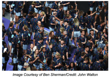 Team GB closes the Paris 2024 Olympic Games in style with Ben Sherman attire at closing ceremony