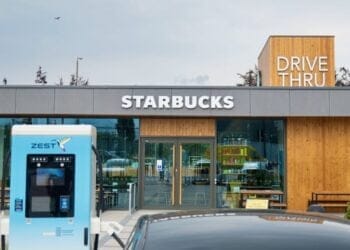 Zest opens rapid EV charging at Starbucks Alfreton