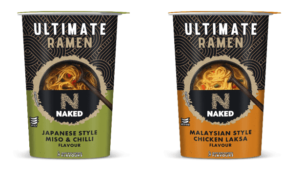 Naked launches range of Ramen pots in two flavours 1 Naked - Products
