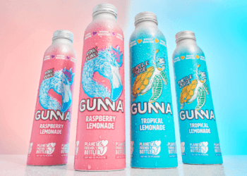 GUNNA’s sustainable aluminium bottles see significant sales boost in Co-op Midcounties stores