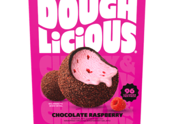 Doughlicious launches Chocolate Raspberry Cookie Dough & Gelato Bites into Tesco and Ocado