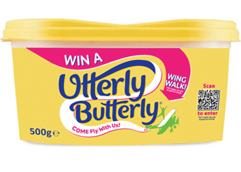 Utterly Butterly offers shoppers a wingwalking experience with new on-pack promotion