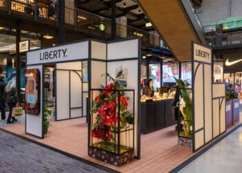 LBTY. Fragrance retail pop-up