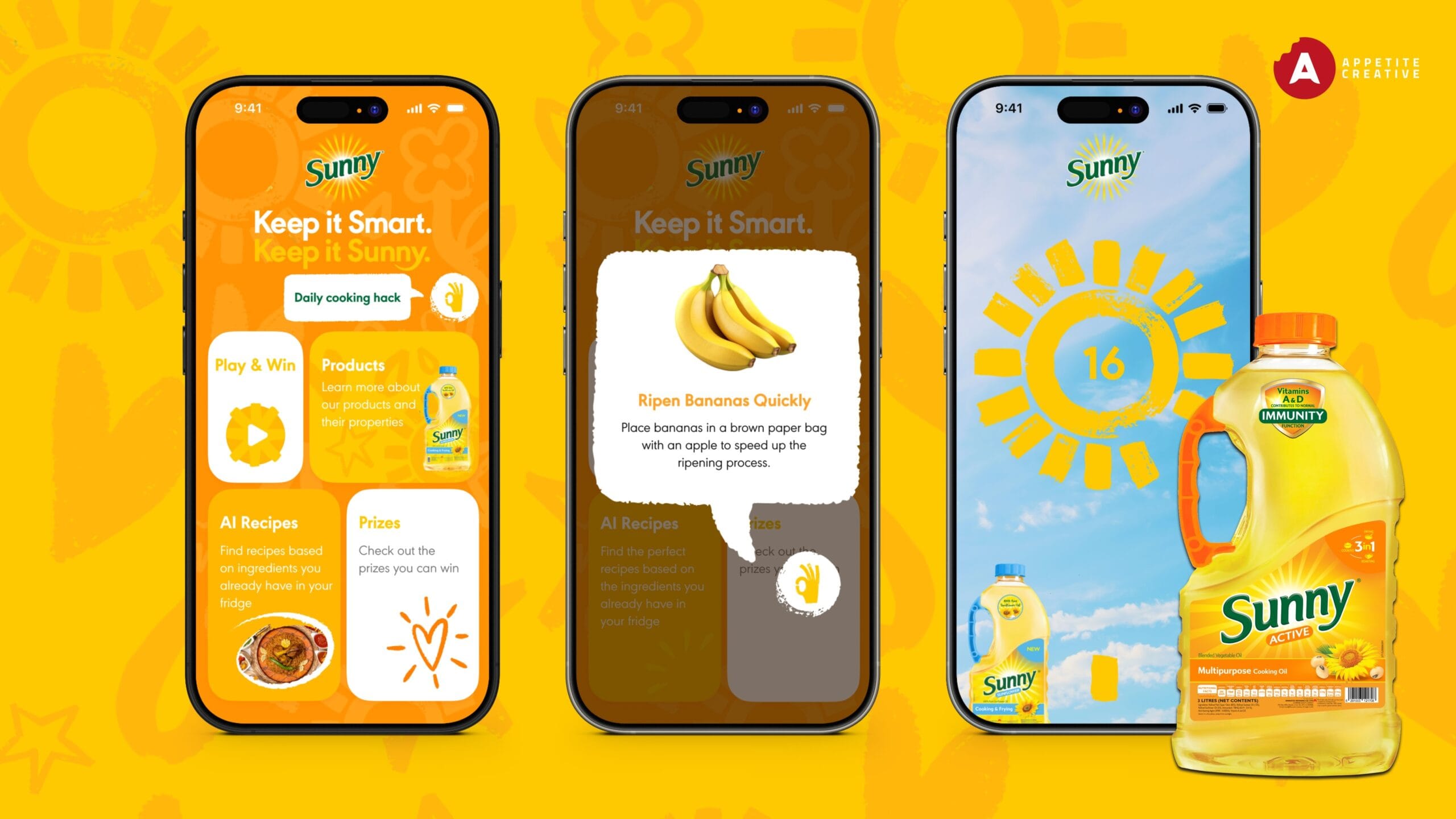 Sunny cooking oil