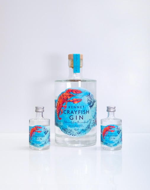A crayfish gin makes its debut on to the craft gin scene 1 Kennet Crayfish Company