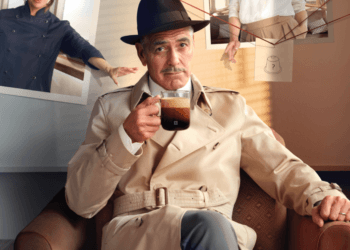 George Clooney returns to screens as Detective George in new Nespresso ad