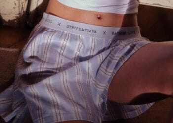 UK-based wallpaper and fabric studio Barneby Gates launches limited-edition pyjama collection with Stripe & Stare