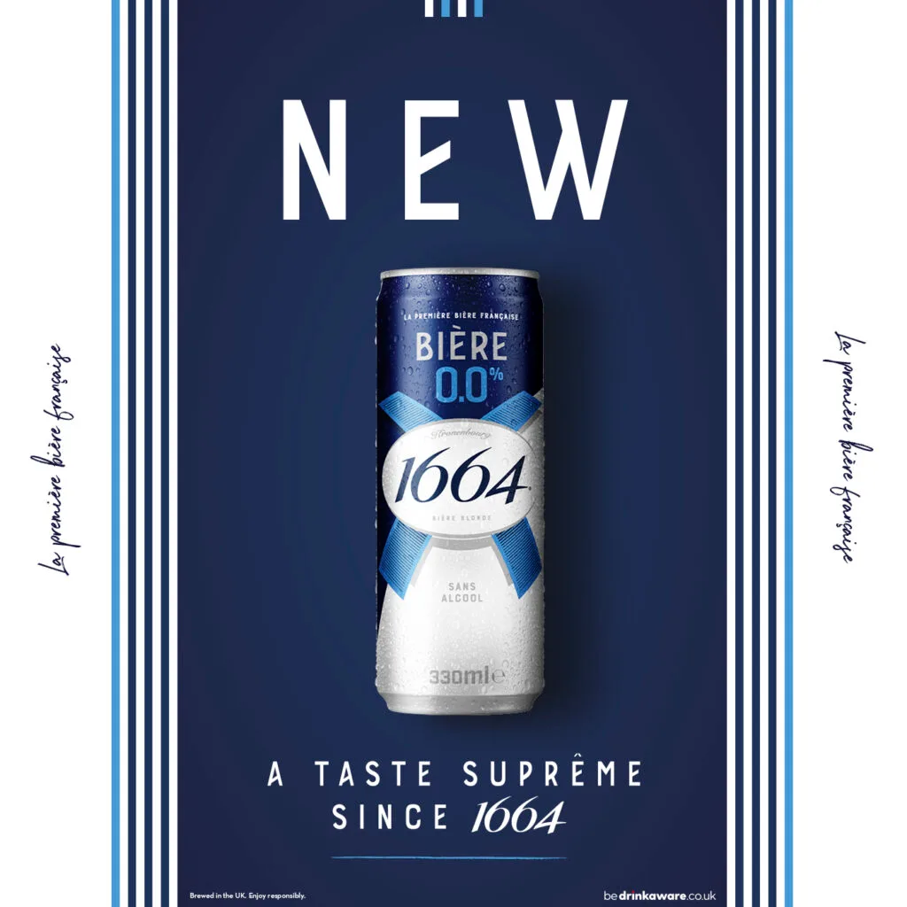 Carlsberg Britvic launches new 1664 Biere 0.0%