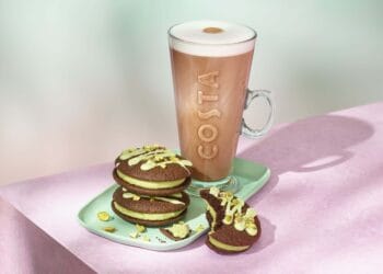 Costa Coffee with new menu