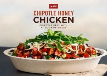 Chipotle launches new flavour “Chipotle Honey Chicken” in the UK
